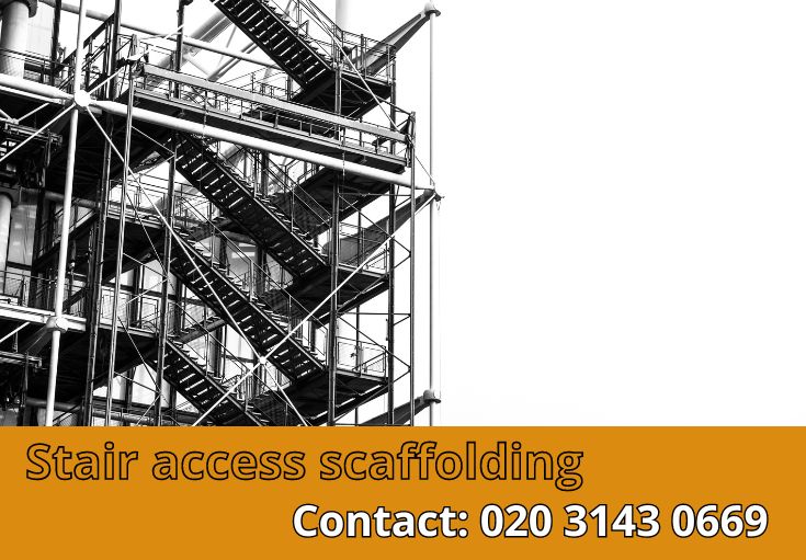 Stair Access Scaffolding Soho